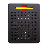 xcivi Free Play Doodle Magnetic Board Magnetic Drawing Tablet (Black)