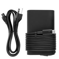65W USB C Type-C AC Charger for Dell LA65NM170, DA30NM150, LA45NM150, 02YKOF, Dell XPS 12 9250, Dell Latitude 11 5175, Latitude 12 7275, Latitude 13 7370, Latitude 14 5480 Power Supply Cord