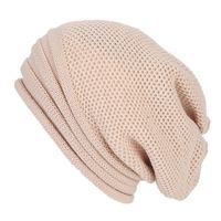 YANG-YI 2017 Women Men Hats Baggy Warm Crochet Winter Knit Ski Beanie Skull Slouchy Caps Hat (Beige, one Size)