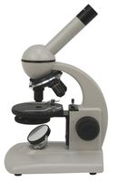 Walter Products 2057 Monocular Microscope, 2057 Series, Round Moveable Stage, Coarse Focusing, Mirror Illumination