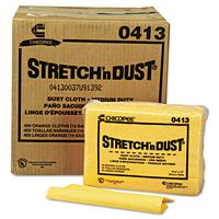 Chix 0413 Stretch 'n Dust Cloths, 12 3/5 x 17, Yellow, 400/Carton
