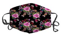 Dust Face Mask for Dust Mouth Mask Anti-Dust Mask Adjustable Earloop Face Mask (Spanish Floral)