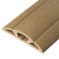 UT Wire UTW-CP501-BG 5-Feet Cord Protector with 3-Channels, Beige