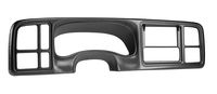 SCOSCHE GM5602DDBKB 1999 to 2002 Select Chevrolet Silverado, Suburban, Avalanche, Tahoe & GMC Sierra, Yukon/XL Double DIN Full Dash Panel - Black