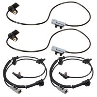 AUTEX 4PCS ABS Wheel Speed Sensor Front & Rear ALS1401 Compatible with Jeep Commander 2006 2007 2008 2009 2010 3.7L 4.7L 5.7L/Jeep Grand Cherokee 2005 2006 2007 2008 2009 10 3.7L 4.7L 5.7L 3.0L 6.1L