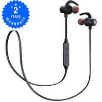 Bluetooth Wireless Headphones, Best Sports Earphones w/Mic IPX 4 Waterproof HD Stereo Sweatproof Earbuds for Gym Running Workout 8 Hour Battery Noise Cancelling Headsets HiFi Cordless Headphones (M4)