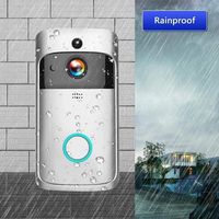 babyon Home Wireless Remote Monitoring Real-Time Two-Way Talk Video Doorbell Remote Home Monitoring Systems