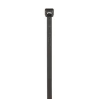 Panduit PRT2S-C0 Cable Tie, Releasable, Standard, Weather Resistant Nylon 6.6, 7.4-Inch Length, Black (100-Pack)
