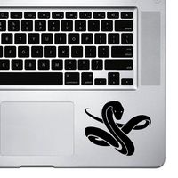 StickAny Palm Series Snake Wrap Sticker for MacBook Pro, Chromebook, and Laptops (Black)