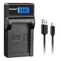 Kastar LCD Slim USB Charger for Nikon EN-EL14, EN-EL14a, MH-24 and Nikon Coolpix P7000 P7100 P7700 P7800, D3100, D3200, D3300, D3400, D5100, D5200, D5300 DSLR, Df DSLR, D5600 Camera