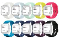 Classic Silicone Replacement Accessory Bands/Wristband Bracelet Straps Bundle with Watchband Buckle for Fitbit Blaze Smart Fitness Watch（Small Size）