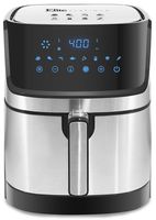 Maxi-Matic EAF-501SS Electric Digital Hot Air Fryer Oil-Less Healthy Cooker, 8 Menu Functions, Temp/Timer Settings, PFOA/PTFE Free, 1700-Watts, 5.3 Quart, Stainless Steel