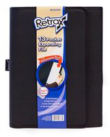 Its Academic 13 Pocket Retrax File (98778)