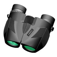 10X25 Powerful Binoculars for Kids Adults, Folding Compact Binocular Large Eyepieces Lens Zoom with Weak Light Night Vision Portable Lightweight (0.5lbs) for Bird Watching Hunting Sports Match