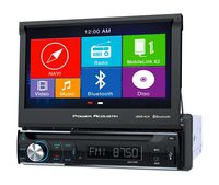 Power Acoustik 7 1DIN GPS Receiver W/Bluetooth PDN 726B