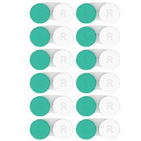 Contact Lens Cases 12 Pack. FDA Approved. 2019 Improved Design/Quality. Tweezers and Applicator Included. One Year Bulk Supply. Protect Your Eyes by Changing Your Lens Case Monthly