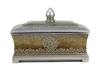 D'Lusso Designs DG28 Ravenna Collection Large Jewelry Trinket Box