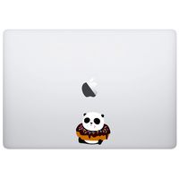 Laptop MacBook Sticker Decal - Panda Donut- Skins Stickers