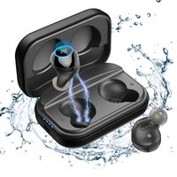 Wireless Earbuds Graphene Driver Speaker Deep Bass For Running Sports 66H TWS Earphone Single or Dual Use 24 Bit Hi-res Stereo Bluetooth 5.0 Headphone IPX7 Waterproof In-ear Headset Noise-Cancelling