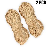 Colovis 100g Natural Raffia Ribbon for Florist Bouquets Decoration, Gift Wrapping, Gift Box Filler, Craft DIY