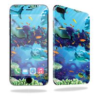 MightySkins Skin Compatible with Apple iPhone 7 Plus - Ocean Friends | Protective, Durable, and Unique Vinyl Decal wrap Cover | Easy to Apply, Remove, and Change Styles | Made in The USA