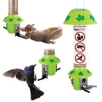 Roamwild PestOff Squirrel Proof Bird Feeder (Green Leaf)