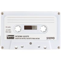 Sparco 51090 Dictation Cassette, Standard, 90 Minute