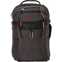 SwissGear TSA Approved 15 Inch Laptop Backpack Travel Gear 1900 - (Grey Heather/Black)