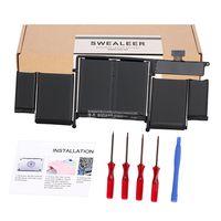 SWEALEER Compatible A1493 A1502 Battery if Applicable Apple MacBook Pro 13" inch Retina Late 2013 Mid 2014 Replacement for ME864LL/A ME866LL/A Core i5 2.4 2.6 i7 2.8 020-8146 [11.34V 71.8WH A1493]