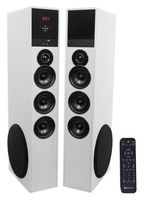 Tower Speaker Home Theater System w/Sub For Samsung Q6F Television TV-White