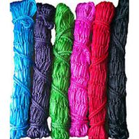 Shires 50" Premium Poly Cord 2" Hole Haynet Baby Blue