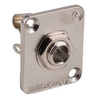 Switchcraft E11 1/4 Mono EH Panel Mount Jack Nickel