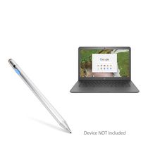 HP Chromebook 14 G5 Stylus Pen, BoxWave [AccuPoint Active Stylus] Electronic Stylus with Ultra Fine Tip for HP Chromebook 14 G5 - Metallic Silver