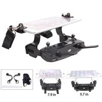 Drone Fans Mavic Pro Spark Remote Controller 7.9in 9.7in Tablet Support Bracket Tablet Clamp with Dual Rings Won't Block Screen Black