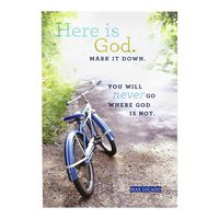 Encouragement -Inspirational Card Pack - Here is God - 6 Count