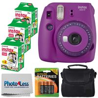 Fujifilm Instax Mini 9 Instant Camera - Purple