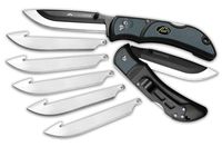 Outdoor Edge RazorLite EDC Folding Knives (3.5 - Inch, Gray)