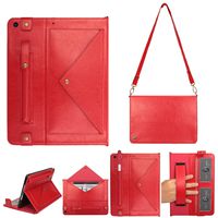 Mini 5 iPad Case,Mini 3 Mini 4 iPad Case Mini iPad Case With Pencil Holder 4 Card Holder Slot,Adjustable Shoulder Strap Button Closure Kickstand Auto Sleep&Wake Full-Body Rugged Protective Mini4 Case