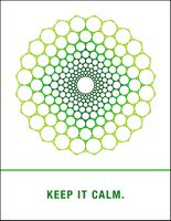 Quiplip Beautiful Sacred Geometry Cards Calm, 6-Pack (EM096PCK)