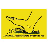 I Specifically Requested The Opposite of This Decal - 5 Inch Full Color Decal for Macbooks or Laptops - Proudly Made in The USA from Adhesive VinylHorse