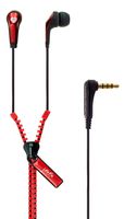 Little Mix Slick Zip Headphones RED / BLACK colour