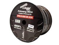 Audiopipe 0 Gauge 100 Feet Black Power Ground Wire Cable Car Audio Amp PW-0
