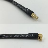 6 inch RG174 MCX MALE to MCX MALE ANGLE Pigtail Jumper RF coaxial cable 50ohm High Quality Quick USA Shipping