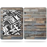 MightySkins Skin Compatible with Amazon Kindle Voyage 6" (2017) - Gray Wood | Protective, Durable, and Unique Vinyl Decal wrap Cover | Easy to Apply, Remove, and Change Styles | Made in The USA