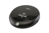 Coby Portable Compact Anti-Skip CD Player - Lightweight & Shockproof Music Disc Player w/ Pro-Quality Earbuds - For Kids & Adults - Home Car & Travel