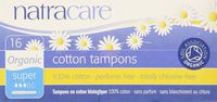 Organic Tampons Super Applicator 16's - 16