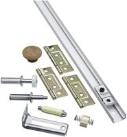 National Hardware N343-715 391S Folding Door Hardware Set in White