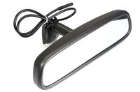 BOYO VTM43TC - Replacement Rear-View Mirror with 4.3" TFT-LCD Backup Camera Monitor and Temperature/Compass Display