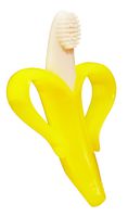 Baby Banana - Yellow Banana Toothbrush, Training Teether Tooth Brush for Infant, Baby, and Toddler