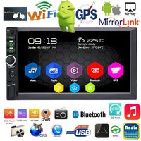 Binize 7 Inch Android 9.1 HD Quad-Core 2 Din Car Stereo Radio Multimedia Player NO-DVD GPS Navigation in-Dash Auto Radio Bluetooth/USB/WiFi DVR (2GB RAM+32GB ROM)